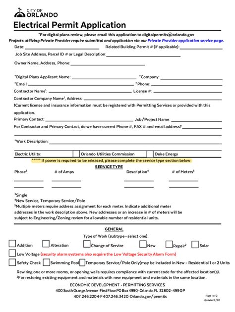 orlando online permitting